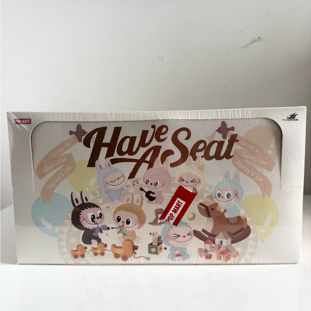 Pop Mart 'Have A Seat' Collectible Set
Original 
Sealed box 
Brand new